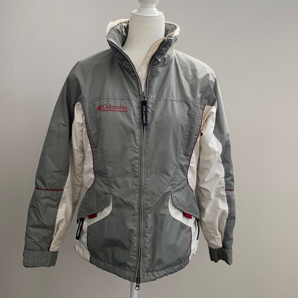 Columbia Sportswear Company Women’s Jacket White/Gray Size Small